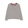 Dwukolorowy t-shirt paski (10L)
