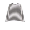 Dwukolorowy t-shirt paski (10L)