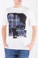 Biały t-shirt nadruk (14L)