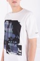 Biały t-shirt nadruk (14L)