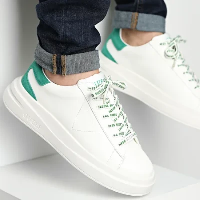 Białe sneakersy platforma (41)