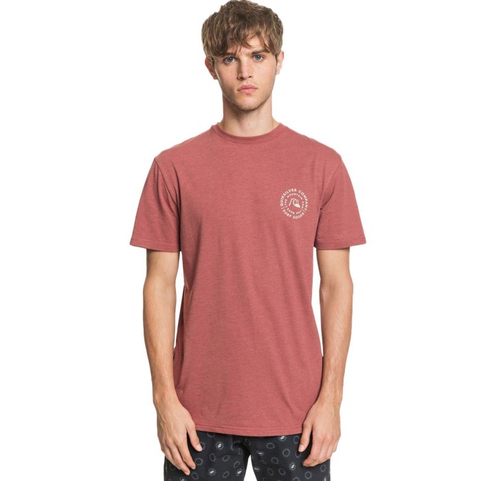 Brudny róż t-shirt krótki rękaw (S)