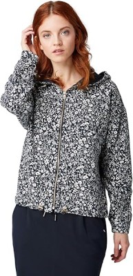 Granatowa bluza wzór zamek (M)