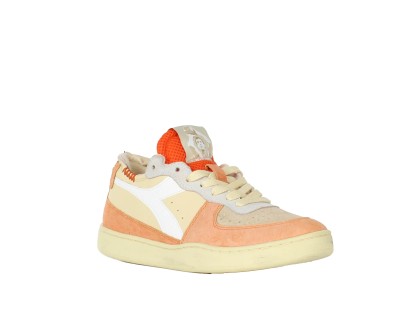 Skórzane kolorowe sneakersy (45,5)