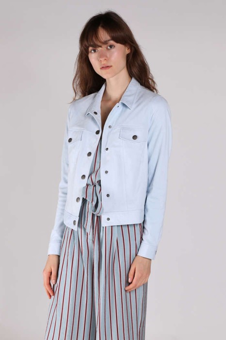 Jasnoniebieska zamszowa kurtka (42)