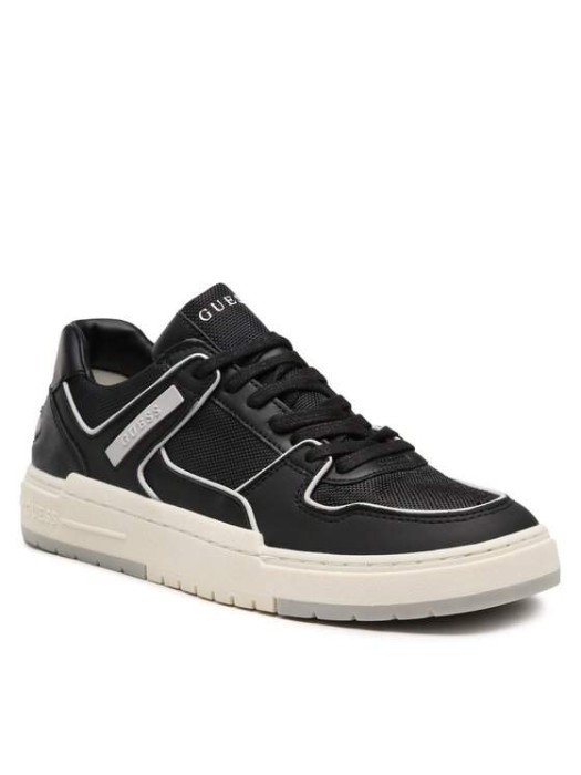 Czarne sneakersy logo (43)