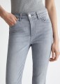 Szare jeansy 7/8 (27/28)
