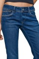Niebieskie proste jeansy 7/8 (27/32)