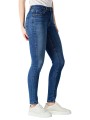 Niebieskie jeansy rurki (27/32)