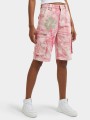 Różowe jeansy szorty 2w1 tie dye (26/34)