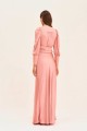 Satynowa spódnica maxi (M)