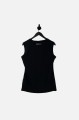 Czarny logowany top