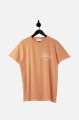 Melanżowy t-shirt nadruk