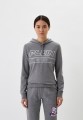 Szara cienka bluza oversize (S)