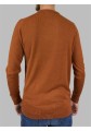 Brązowy klasyczny sweter (XL)