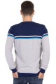 Logowany sweter melanż (L)