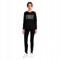 Czarny cienki sweter (XS)