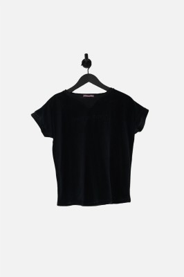 Czarny t-shirt logo (S)