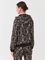 Dwukolorowa bluza zamek (XS)