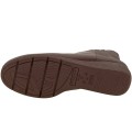 Brązowe botki zamek (37)