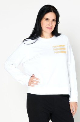 Biała logowana bluza (XL)