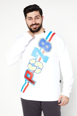 Biała bluza nadruk (L)