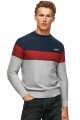 Kolorowy sweter naszywka (M)