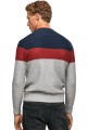 Kolorowy sweter naszywka (M)