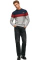 Kolorowy sweter naszywka (M)