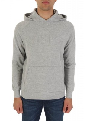Szara melanżowa bluza (XL)