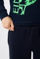 Granatowa bluza nadruk (XL)