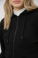 Czarna krótka bluza zamek (L)
