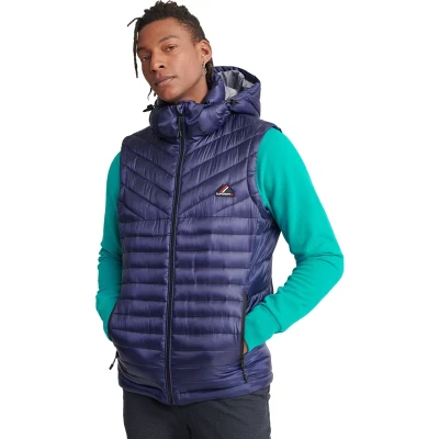 Granatowa pikowana kamizelka (M)