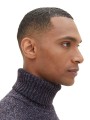Grafitowy sweter golf (XL)