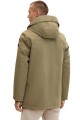 Khaki kurtka parka kaptur (XL)