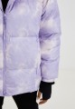 Fioletowa kurtka puchowa tie dye (S)