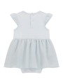 Jasnoniebieska sukienka body (0-3M)
