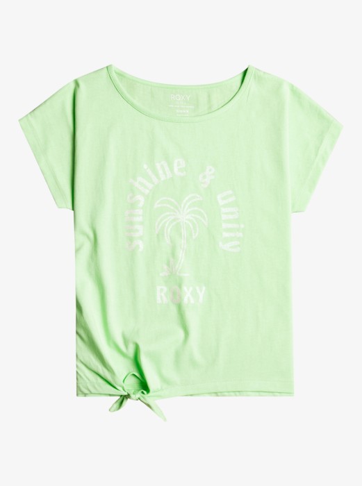 Zielony t-shirt nadruk (10L)
