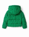 Zielona puchowa kurtka (13-14L)