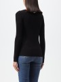Czarny dopasowany sweter (L)