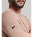 Beżowy sweter melanż (3XL)