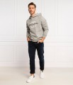 Szara melanżowa bluza logowana (XL)