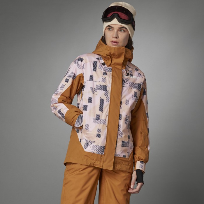 Logowana kurtka narciarska zamek GT2826 (S)