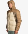Puchowa kurtka kaptur (XL)