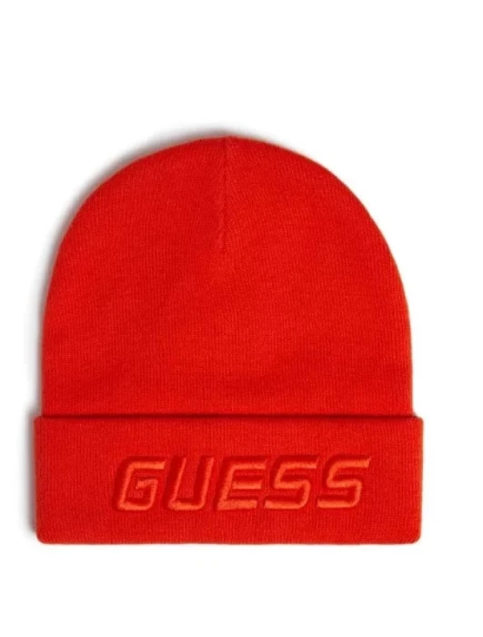 Czerwona czapka beanie
