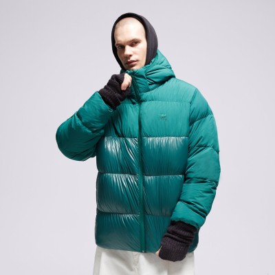 Zielona puchowa kurtka kaptur IL2566 (XS)