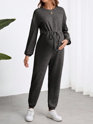 Melanżowy casualowy kombinezon (S)