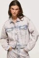 Jeansowa kurtka oversize (S)