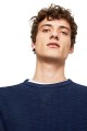 Granatowy klasyczny sweter (M)