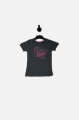 Szary t-shirt nadruk